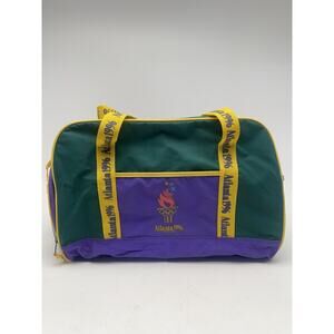 Vintage Olympics Atlanta 1996 Duffel Bag Luggage Gym Bag Travel